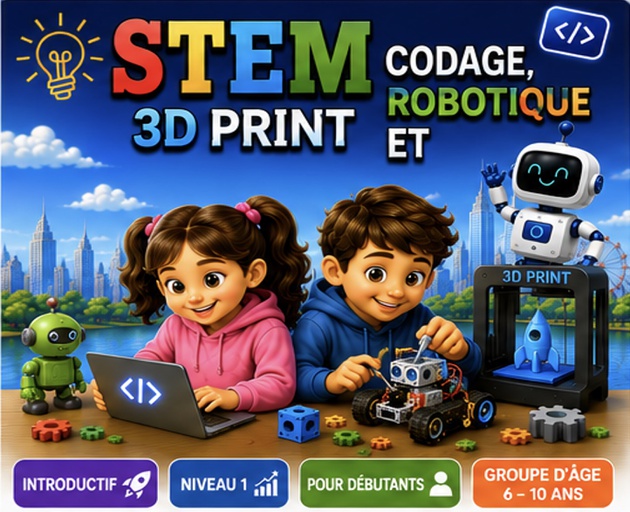 Robotics Workshop JR (Level 1) Ages 6-10 @ Hani Art House (2026-06-29 - 2026-07-27)