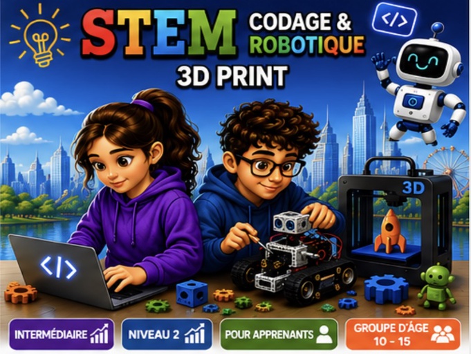Robotics Workshop Intermediate (Level 1) Ages 10-15 @ Hani Art House (2026-07-01 - 2026-07-29)